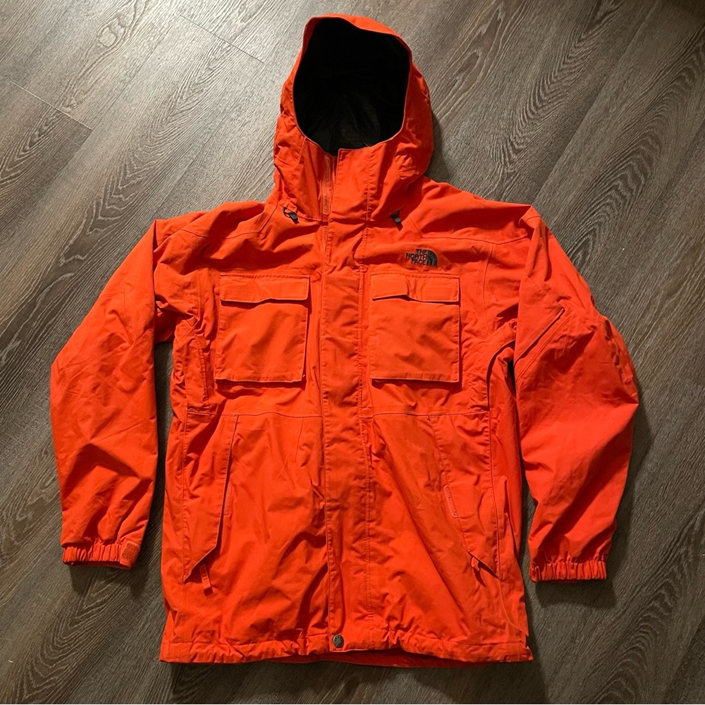 The North Face Ski Jacket Sz M Orange HyVent